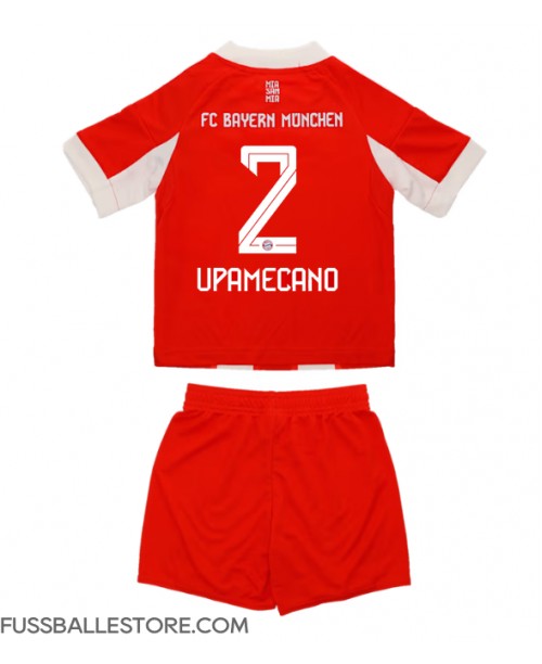 Günstige Bayern Munich Dayot Upamecano #2 Heimtrikotsatz Kinder 2025-26 Kurzarm (+ Kurze Hosen) Günstige Bayern Munich Dayot Upamecano #2 Heimtrikotsatz Kinder 2025-26 Kurzarm (+ Kurze Hosen)